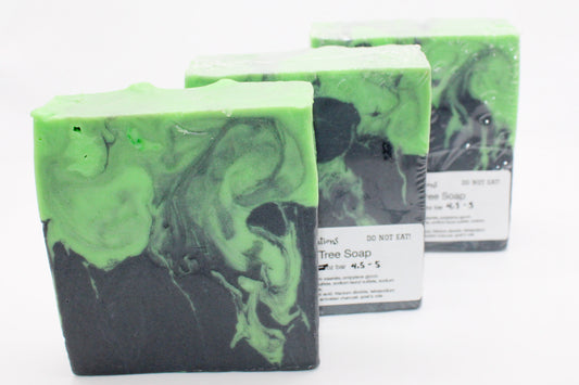 Charcoal Tea tree soap